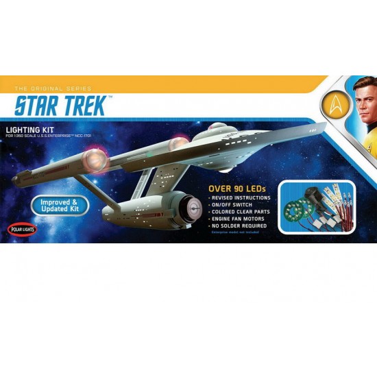 1/350 Star Trek TOS U.S.S. Enterprise Light Kit