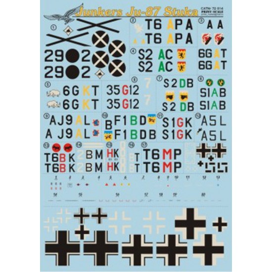 1/72 Junkers Ju-87 Stuka Decals