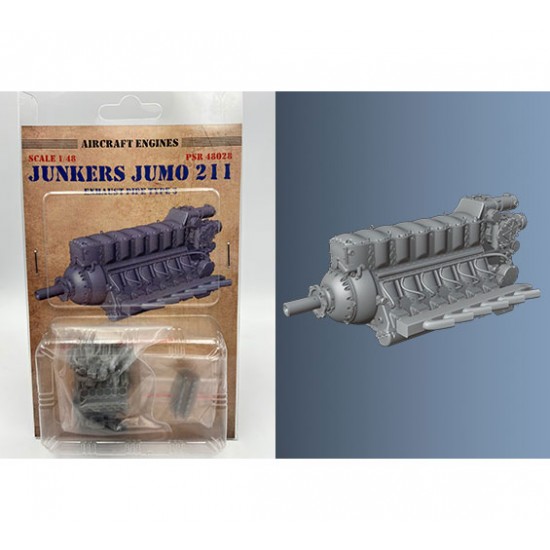 1/48 Junkers Jumo 211 Exhaust Pipe Type 3