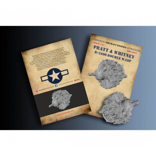 1/72 Aircraft Engines Pratt & Whitney R-2800 Double Wasp (1pc)