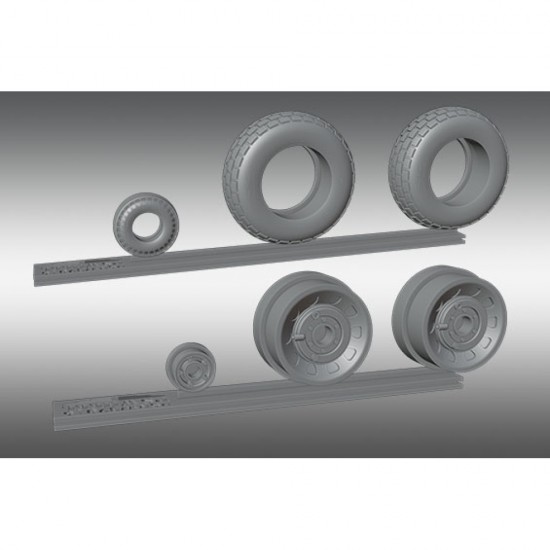 1/32 North American P-51 Mustang Wheels