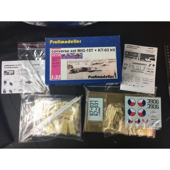 1/32 Mikoyan-Gurevich MiG-15T Conversion Set w/KT-03 Tow Target for Trumpeter/HPH kits
