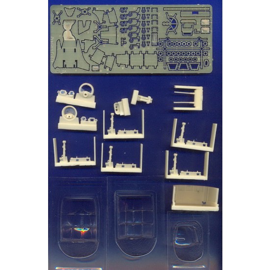 1/32 Junkers Ju 88 Cabins, Machine Guns & Armour for Revell kits