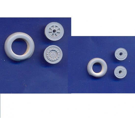 1/32 Mikoyan-Gurevich MiG-15/17 Wheels for HPH/Trumpeter kits