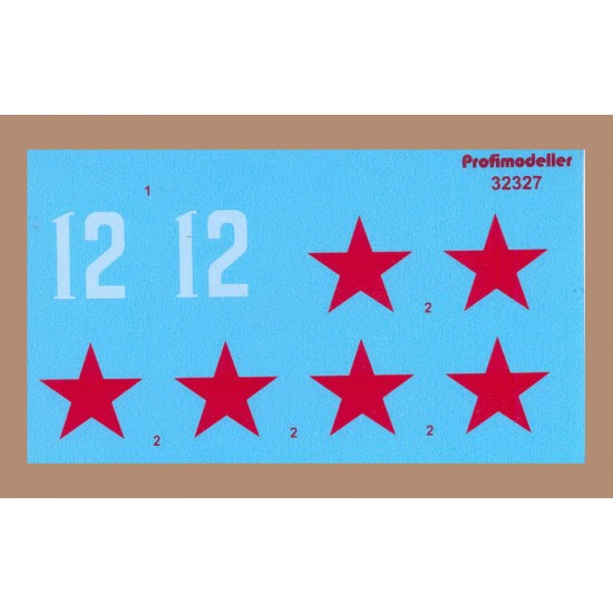 Decal for 1/32 Curtiss P-40 Warhawk Pokrovski
