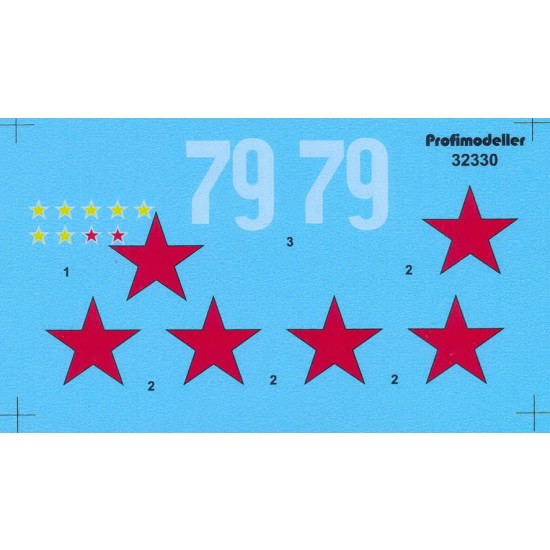Decal for 1/32 Curtiss P-40 Warhawk N.A.Zelenov