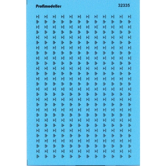 Decal for 1/32 Luftwaffe Metal Stamped Sheet