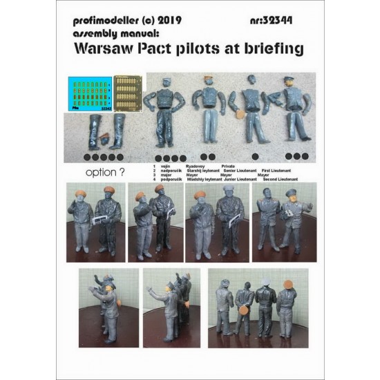1/32 Warsaw Pact Pilots at Briefing