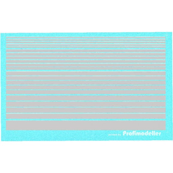 Decals for 1/32 Silver Strips (strips 1, 2 , 3 , 4 and 8mm)