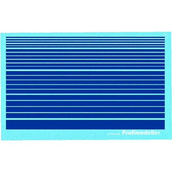 Decals for 1/32 Blue Strips (strips 1, 2 , 3 , 4 and 8mm)