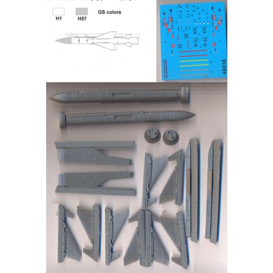 1/48 AS-34 Kormoran German-produced Anti-ship Missile