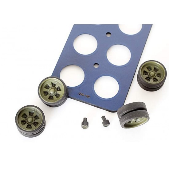 1/35 Russian MBT T-90A/ "Terminator" Wheel Mask for MENG TS-006 kit