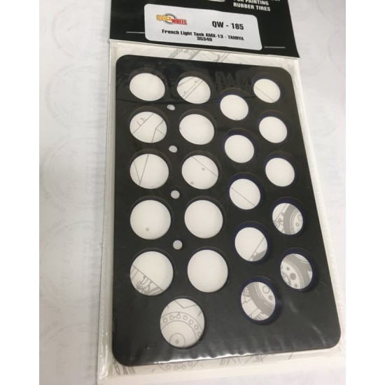 1/35 AMX-13 Wheel Mask for Tamiya kits