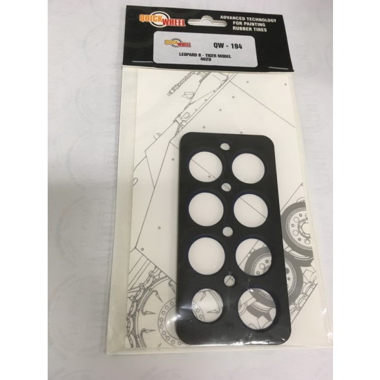 1/35 Leopard II Wheel Mask for Tiger Model kits