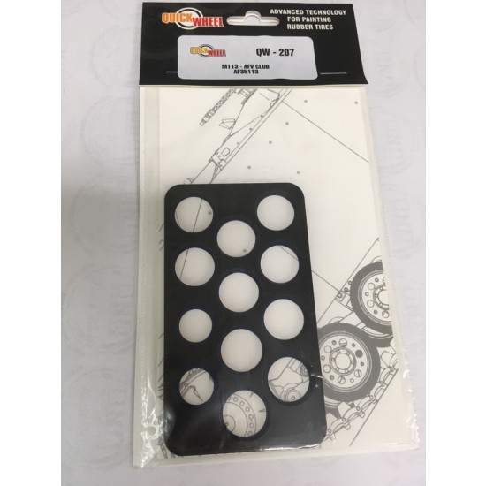 1/35 M113 Wheel Mask for AFV Club kits