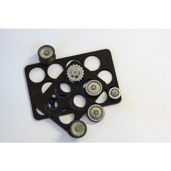 1/35 Panther D Wheel Mask for Meng Model #TS-038/ES-003