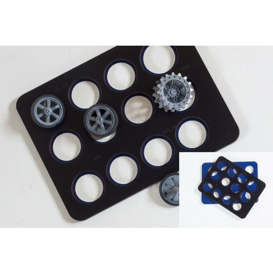 1/35 PzKpfw. I F / II J Wheel Mask for Hobby Boss kits  83803/83804