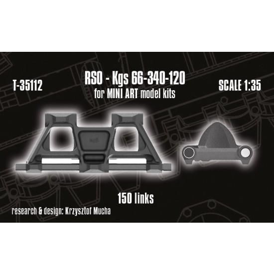 1/35 RSO Tracks - Kgs 66-340-120 for MiniArt kits