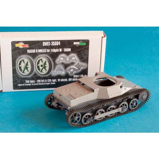 1/35 Pz.Kpfw. I B Tracks and Wheels for Takom kits