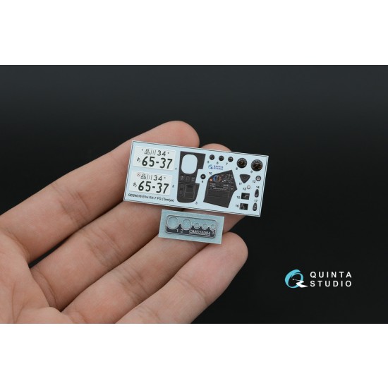 1/24 Efini RX-7FD Interior 3D Decal for Tamiya kits (with metal sticker parts)