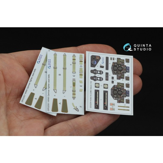 1/32 Horten Ho 229B Interior 3D Decal for Takom kits