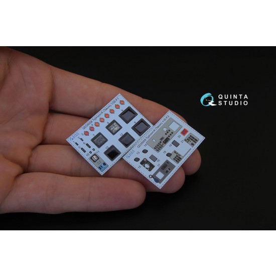 1/35 MRAP Typhoon-K 3D-Printed & Coloured Interior Decals for Takom kit