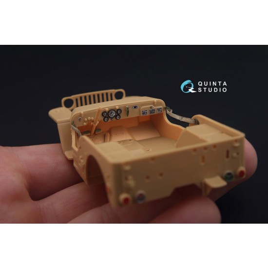 1/35 Willys MB 3D-Printed & Coloured Interior Decals for all kit