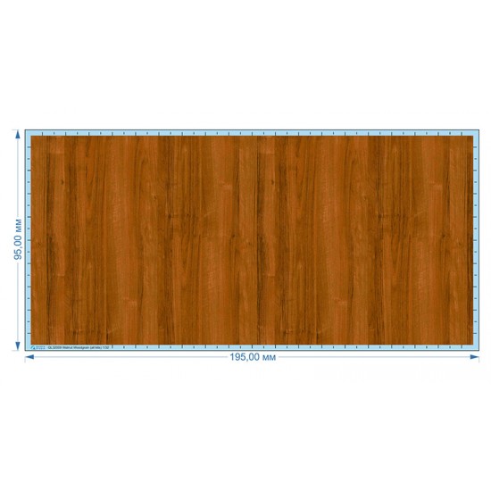 1/32 Walnut Woodgrain Decal for all kits