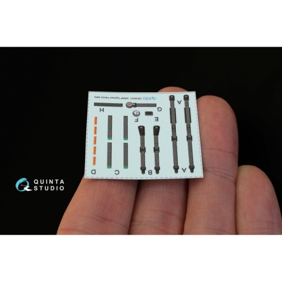 1/35 Mrap Typhoon Family Belts (on decal paper) for All Kits