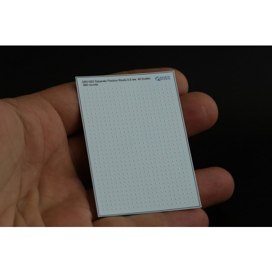 Separate Positive Rivets (dia. 0.5mm/0.020", 660pcs)