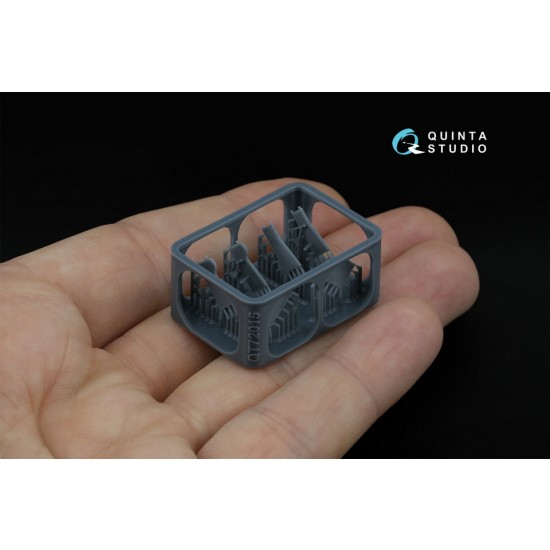 1/72 Yak-1 Undercarriage Covers for Zvezda kits