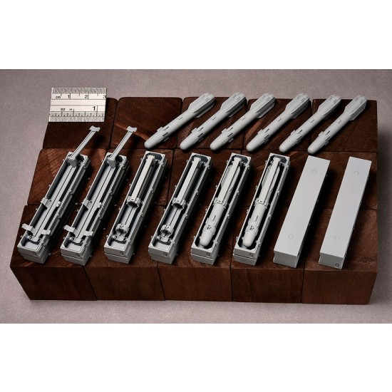 1/35 AGM-11 Hellfire Missile Container Set R2 Miniatures R41-AC35