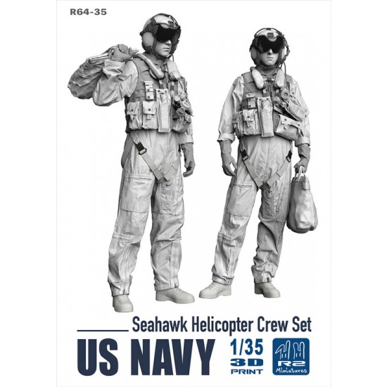 1/35 US Navy Sea Hawk Helicopter Crew Set