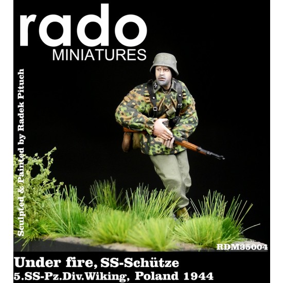 1/35 Under Fire SS-Schutze 5.SS-Pz.Div.Wiking Poland 1944
