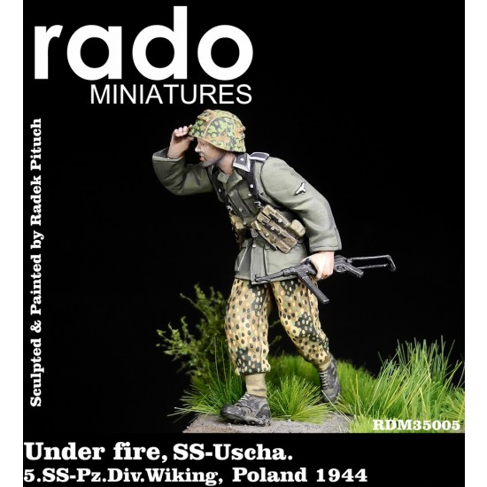1/35 Under Fire SS-Uscha 5.SS-Pz.Div.Wiking Poland 1944