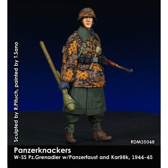 1/35 W-SS PzGrenadier w/Kar98k & PzF. 60/100, 1944/45
