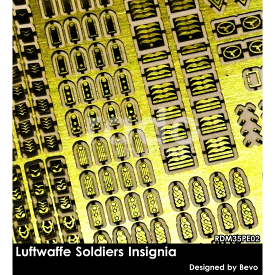 1/35 Luftwaffe Soldiers Insignia PE Parts