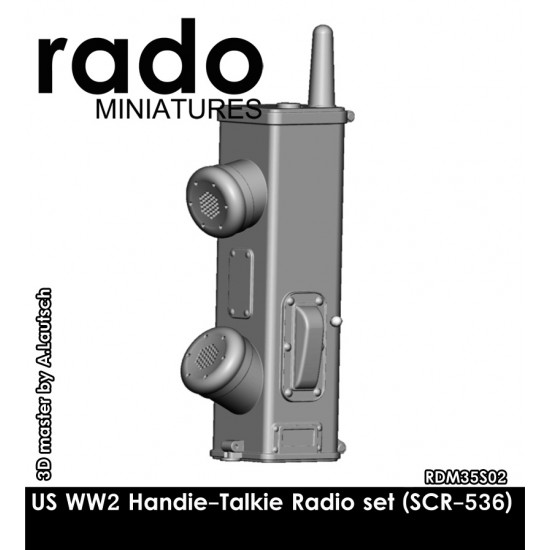 1/35 US WW2 Handie-Talkie (SCR-536) set Portable Radios (6pcs) 