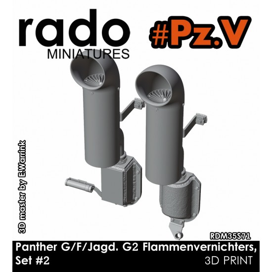 1/35 Panther G Flammenvernichter set #2