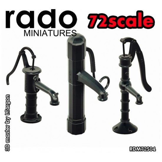 1/72 Water Pumps (3 types)