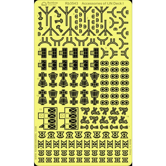 1/350 IJN Deck Accessories Vol.1