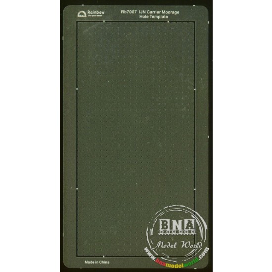 1/700 IJN Carrier Moorage Hole Template