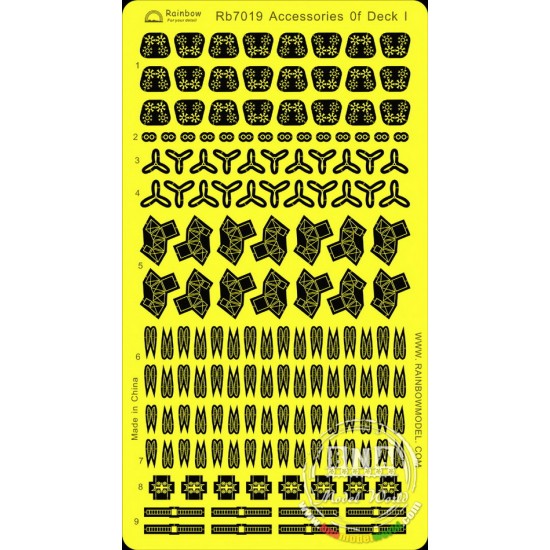 1/700 IJN Carrier Deck Accessories Vol.1