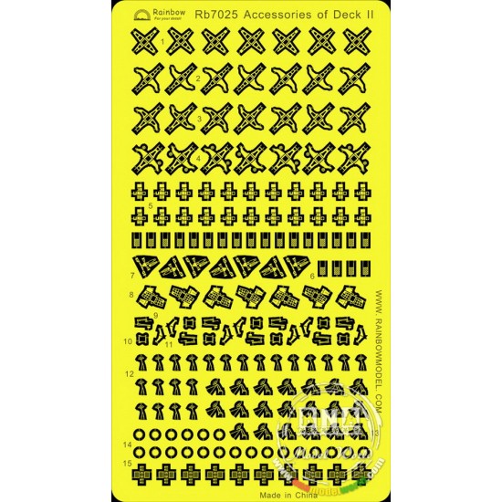 1/700 IJN Carrier Deck Accessories Vol.2