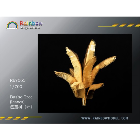 1/700 Photo-Etched Basho Tree Leaves