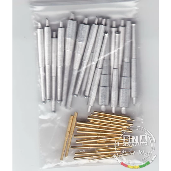 Gun Barrels for 1/200 Erzherzog Karl,Freidrich,Ferdinand Max,Habsburg