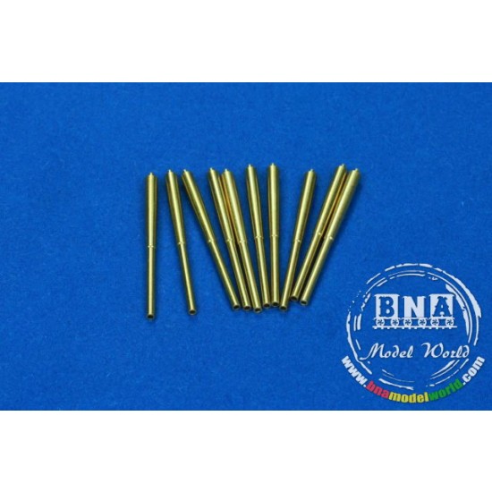 Gun Barrels for 1/200 150mm German Naval Gun (10pcs/szt)