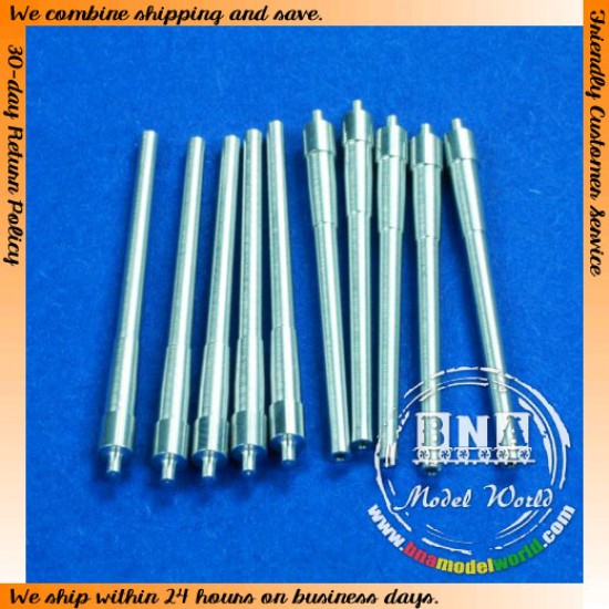 1/350 14" L/45 (35.6 cm) Mark VII Barrels x10pcs