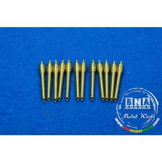 1/350 152mm Barrels for Soviet Varyag Aircraft Carrier x12pcs