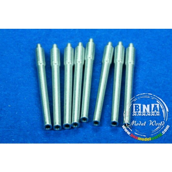 1/350 14" 356mm L/45 Barrels x8pcs for Kongo, Ise Fuso Classes